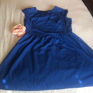 Women’s Blue Sleeveless Dress
